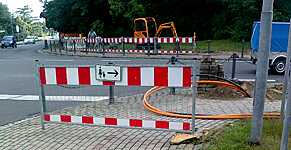 Kabelbau, Verlegung von Erdkabeln in Lauta durch Tiefbau Bensch
